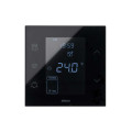 Simon 100 Черный глянец Термостат электронный Simon iO 10A 230В~