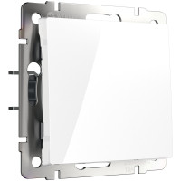 W1112001/ Выключатель одноклавишный проходной (белый)