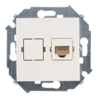 Розетка компьютерная СП Simon 15 RJ45 кат.5E Systimax механизм сл. кость Simon 1591598-031