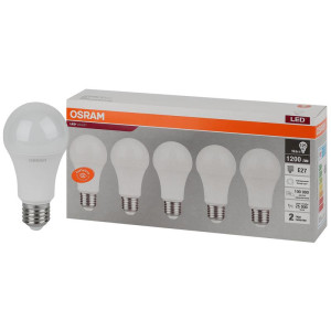 Лампа светодиодная LED Value LVCLA125 15SW/840 грушевидная матовая E27 230В 2х5 RU (уп.5шт) OSRAM 4058075577831