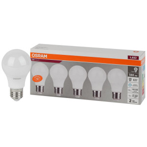 Лампа светодиодная LED Value LVCLA60 7SW/865 грушевидная матовая E27 230В 2х5 RU (уп.5шт) OSRAM 4058075577688