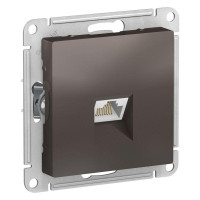 ATLASDESIGN РОЗЕТКА компьютерная RJ45 кат. 5e, механизм, МОККО ATN000683