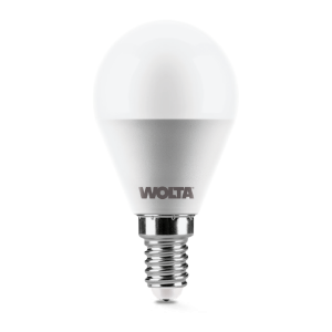 Светодиодная лампа WOLTA 25W45GL12E14 12Вт 6500K Е14