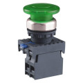 Кнопка управления Грибок NP8-10MD/1 d40мм (2) 1НО AC IP65 LED 110В-220В с самовозвратом зел. (R) CHINT 667282