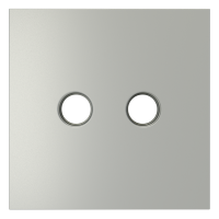 Накладка для розетки телевизионной оконечной TV+SAT, S70 (сталь)