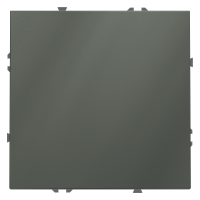 Проходной переключатель встраиваемый VOLTUM S70 одноклавишный 10А, (титан)