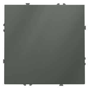 Проходной переключатель встраиваемый VOLTUM S70 одноклавишный 10А, (титан)
