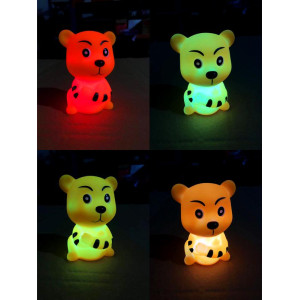 Фигура светодиодная Тигр 8х7см светодиод RGB переливается разными оттенками элементы питания 3хAG13 (в компл.) КОСМОС KOCNL-EL106(2022)