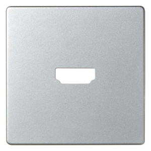 Накладка на розетку HDMI Simon SIMON 82, скрытый монтаж, алюминий, 8201094-033