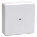 Коробка распаячная ОП 75х75х20 IP40 КМ41212-01 (6 клем. 6кв.мм) бел. IEK UKO10-075-075-020-K01