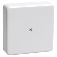 Коробка распаячная ОП 75х75х20 IP40 КМ41212-01 (6 клем. 6кв.мм) бел. IEK UKO10-075-075-020-K01