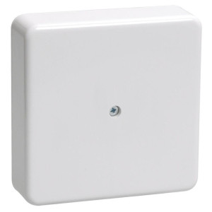Коробка распаячная ОП 75х75х20 IP40 КМ41212-01 (6 клем. 6кв.мм) бел. IEK UKO10-075-075-020-K01