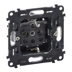 Механизм розетки 1-м СП Valena Inmatic 16А IP20 250В 2PE винт. клеммы Leg 753025