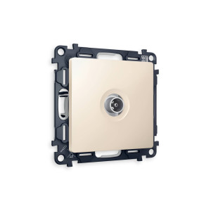 MA333010 Комплект механизма TV розетки оконечной ALFA Бежевый матовый 50-870 MHz 1dB QUANT AP3330, VM202 AMBRELLA VOLT