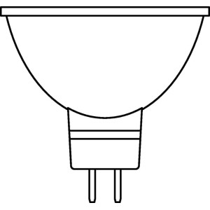 Лампа светодиодная LED Value LVMR1650 6SW/830 230В GU5.3 2х5 RU (уп.5шт) OSRAM 4058075584778