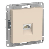 ATLASDESIGN РОЗЕТКА компьютерная RJ45 кат. 5e, механизм, БЕЖЕВЫЙ ATN000283
