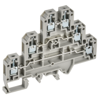 Колодка клеммная CTS-ML ARMAFIX 3 ур. 2.5кв.мм сер. IEK YCT13-00-3-K03-002