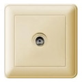 Розетка TV Schneider Electric W59, скрытый монтаж, слоновая кость, RTS-151-28