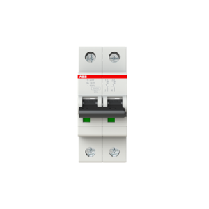 Автоматический выключатель 2-полюсный S202 C0.5  6кА  ABB 2CDS252001R0984
