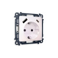 MA210010 Комплект механизма электрической розетки ALFA Жемчуг 2USB AC 20W быстрая зарядка сз QUANT AP2100, VM160 AMBRELLA VOLT