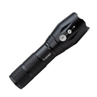 Фонарь Premium 5Вт Q5 LED питание 1х3.7В 18650 Li-on авиац. алюм. КОСМОС KosAL_5W