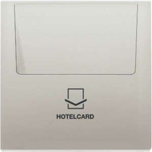 Накладка на карточный выключатель Jung LS METAL, стальной, ES2990CARD