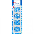 Рамка 4-местная Smartbuy пластик белая Нептун SBE-06w-Plastic-FR-4