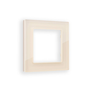 AF330301 Рамка ALFA Platos Бежевый Стекло органическое 1-ая AMBRELLA VOLT