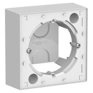 ATLASDESIGN КОРОБКА для наружного монтажа, БЕЛЫЙ ATN000100