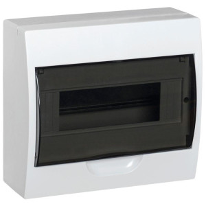 Корпус навесной ЩРН-Пк-10 Krepta 3 IP41 пластик. бел. IEK MKP12-N-04-10-41