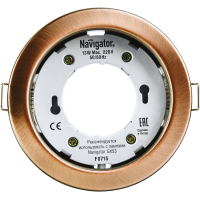 Светильник точечный 71 282 NGX-R1-006-GX53 IP20 черн. медь Navigator 71282