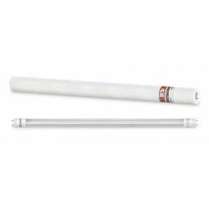 Лампа светодиодная LED-T8R-П-PRO 10Вт линейная прозрачная 4000К нейтр. бел. G13R 1000лм 150-275В 600мм поворотн. IN HOME 4690612030937