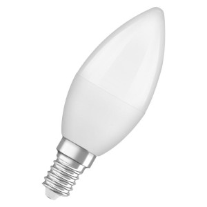 Лампа светодиодная LED Antibacterial B 7.5Вт свеча матовая 6500К холод. бел. E14 806лм 220-240В угол пучка 220град. бактерицидн. покрыт. замена 75Вт OSRAM 4058075561595