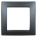Рамка 1 пост Simon SIMON 15, графит, 1500610-038
