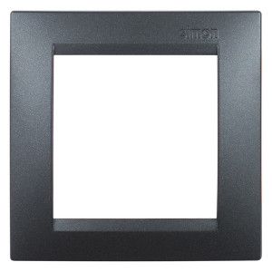 Рамка 1 пост Simon SIMON 15, графит, 1500610-038