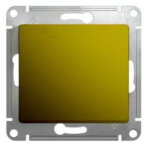Выключатель одноклавишный перекрестный Schneider Electric GLOSSA, фисташковый, GSL001071