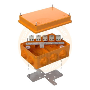 Коробка огнестойкая ОП 40-0310-FR2.5-4 Е15-Е120 150х110х70 Промрукав 40-0310-FR2.5-4