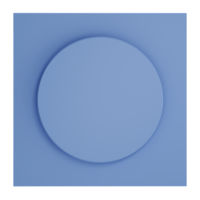 Накладка для светорегулятора поворотно-нажимного, S70 деним