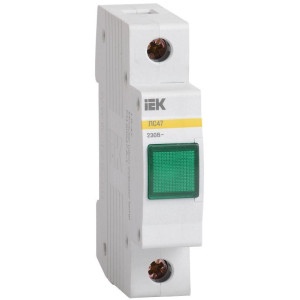 Лампа сигнальная ЛС-47 зел. KARAT IEK MLS10-230-K06