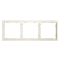 Рамка пластиковая VOLTUM S70 на 3 пост, (хлопок)