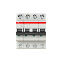 S204 C80  Автоматический выключатель 4-полюсный ABB 2CDS254001R0804