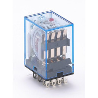 Реле промежуточное ПР-102 4 конт. с инд. LED 5А 220В AC SchE 23225DEK