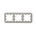 ATLASDESIGN ANTIQUE 3-постовая РАМКА, универсальная, ШАМПАНЬ ATN100503