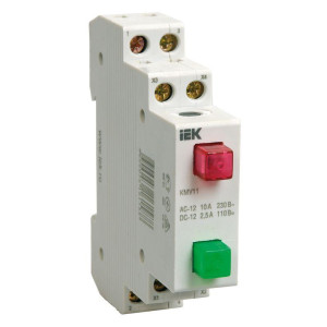 Кнопка управления модульная КМУ 11 KARAT IEK MBD10-11-K51
