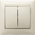 Выключатель 2-кл. СП Valena 10А IP31 250В механизм сл. кость Leg 774305