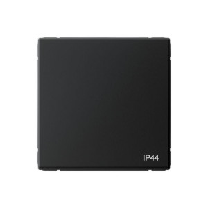 ARTGALLERY 1-клавишный ПЕРЕКЛЮЧАТЕЛЬ IP44, 10АХ, механизм, КАРБОН GAL441061