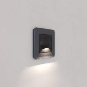 W1154408/ Встраиваемая LED подсветка МУН (черный матовый)