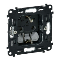Механизм розетки 1-м СП Valena Inmatic 16А IP20 250В 2PE безвинт. клеммы Leg 753021