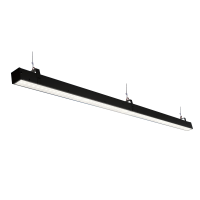 Светильник Слимлайт Линейный  54W-5800Lm IP40 5000-5500к Микропризма черный