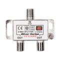 Делитель ТВ краб х2+3шт F BOX 5-1000 МГц Silver Rexant 05-6101